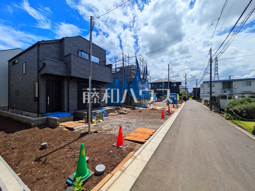 接道状況および現場風景 【小平市小川東町5丁目】