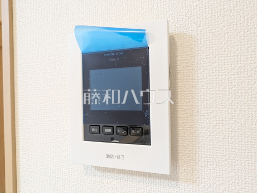B号棟　TVモニター付インターホン　【練馬区南大泉１丁目】　防犯に役立つTVモニター付インターホン