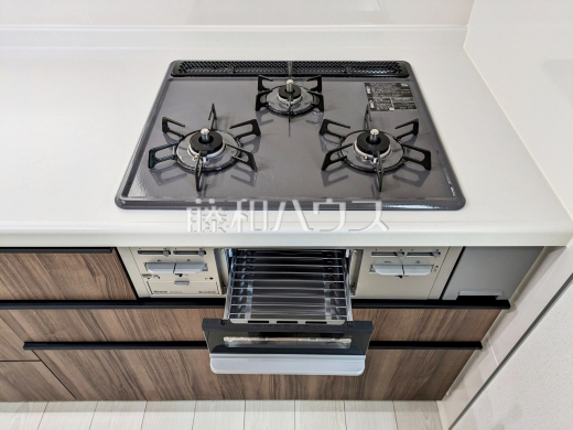 2号棟　キッチンコンロ　【新座市石神２丁目】