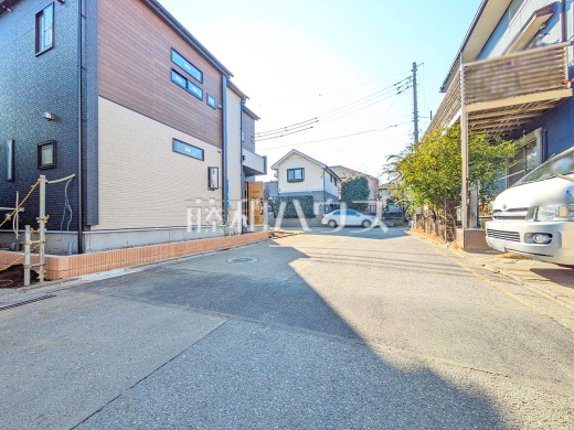 接道状況および現場風景　【国分寺市高木町２丁目】