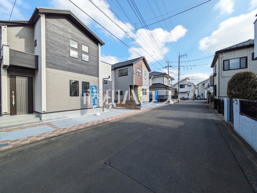 接道状況および現場風景　【国分寺市高木町２丁目】