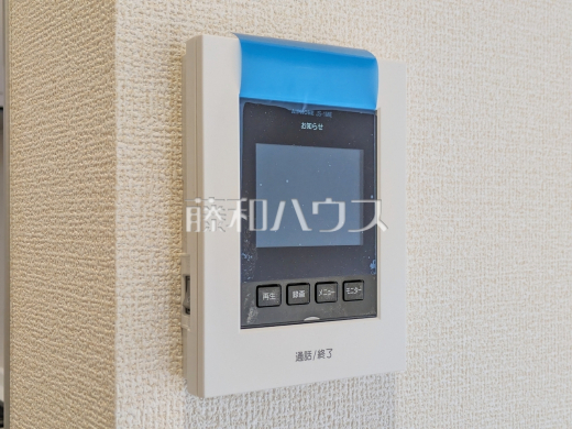 4号棟　TVモニター付きインターホン　【国分寺市高木町２丁目】　