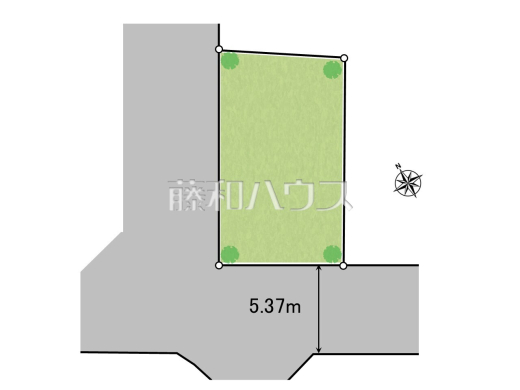 全体区画図　【和光市新倉４丁目】