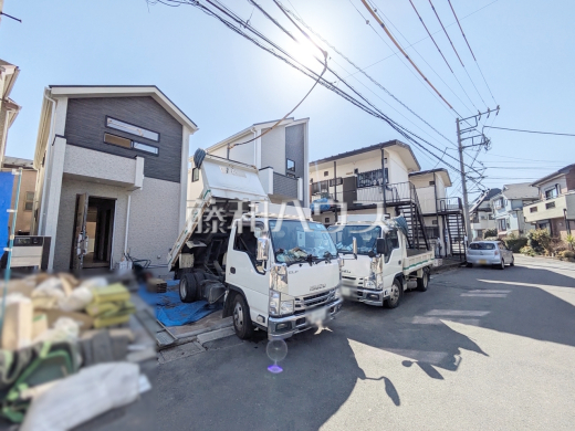 接道状況および現場風景　【府中市是政１丁目】