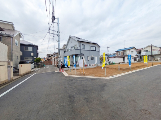 接道状況および現場風景　【立川市栄町２丁目】