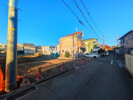 接道状況および現場風景　【立川市栄町２丁目】