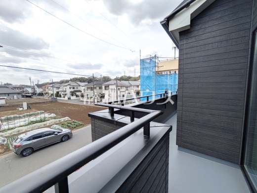 B号棟　バルコニー　【日野市落川】