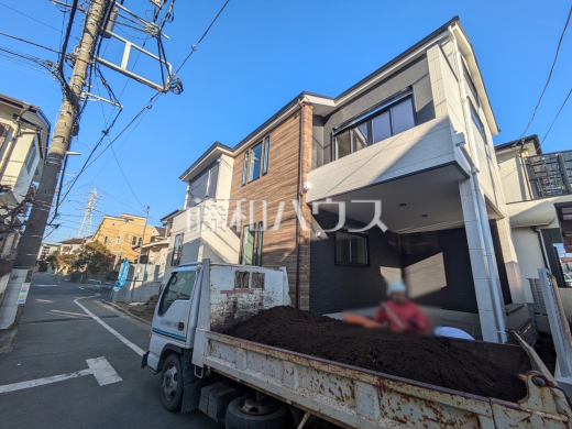 接道状況および現場風景　【練馬区向山４丁目】