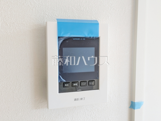 TVモニター付きインターホン　【練馬区向山４丁目】　防犯に役立つTVモニター付きインターホン