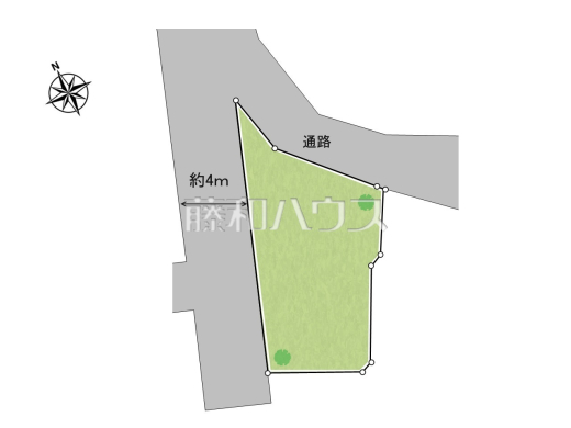 全体区画図　【練馬区向山４丁目】
