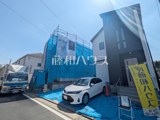 接道状況および現場風景　【府中市是政２丁目】