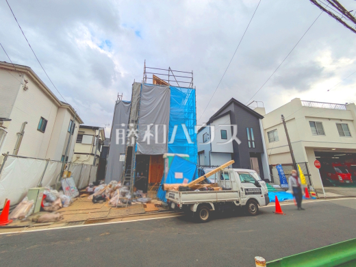 接道状況および現場風景　【府中市是政２丁目】