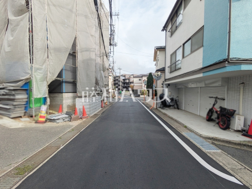 接道状況および現場風景　【和光市南１丁目】