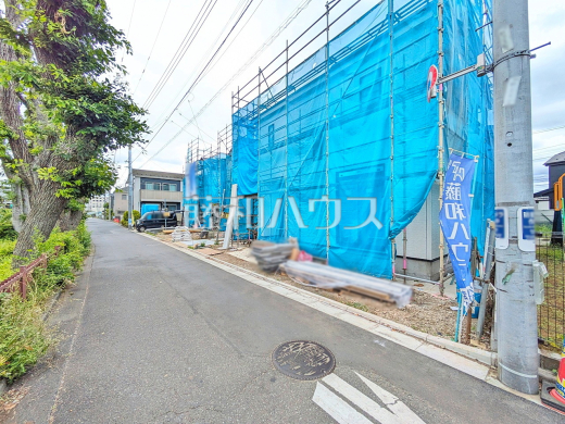 接道状況および現場風景　【東村山市恩多町１丁目】