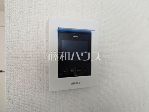 2号棟　TVモニター付インターホン　【東村山市恩多町１丁目】　防犯に役立つTVモニター付インターフォン
