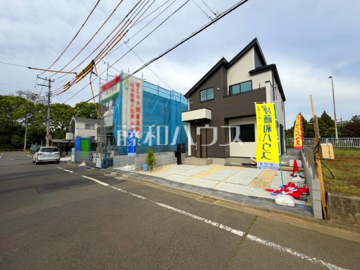 接道状況および現場風景　【国立市泉３丁目】