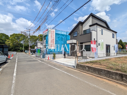 接道状況および現場風景　【国立市泉３丁目】