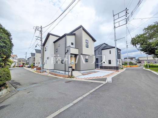 接道状況および現場風景　【日野市大字上田】