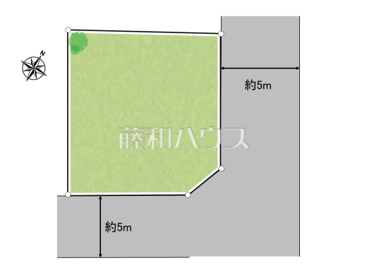 全体区画図　【東村山市廻田町４丁目】