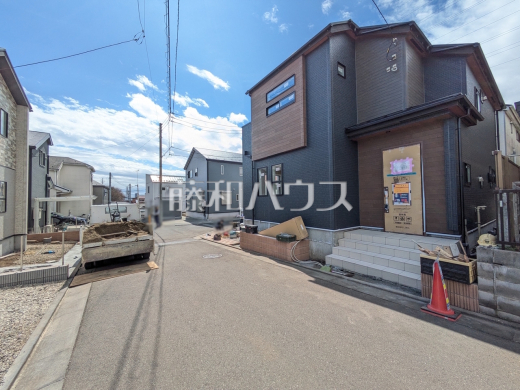 接道状況および現場風景　【東村山市廻田町４丁目】