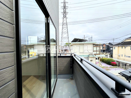 2号棟　バルコニー　【府中市多磨町２丁目】