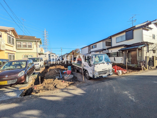 接道状況および現場風景　【小平市小川町１丁目】