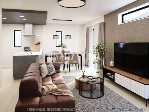 1号棟　完成予想図（内観）　【小平市小川町１丁目】