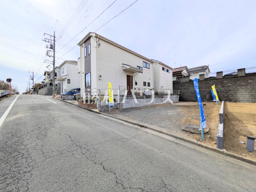 接道状況および現場風景　【日野市大坂上３丁目】