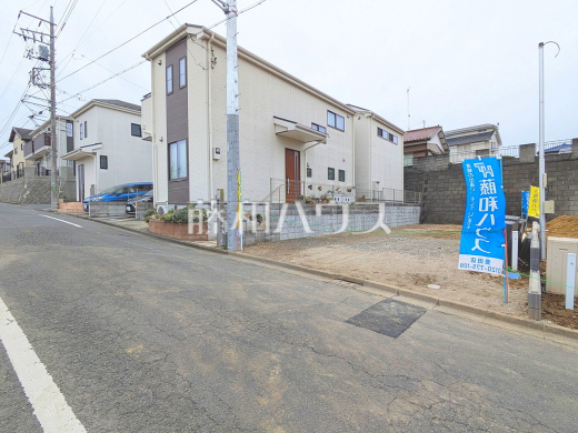 接道状況および現場風景　【日野市大坂上３丁目】