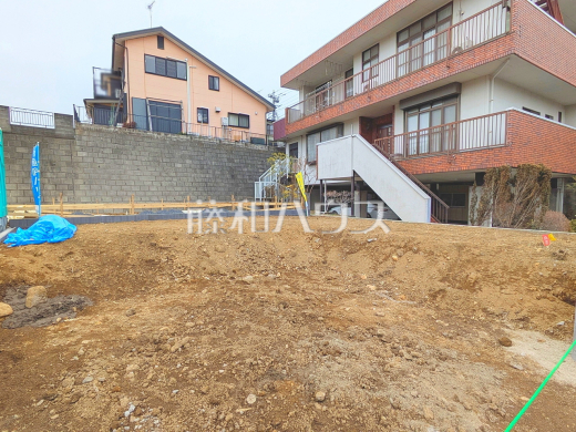 1号棟　現地写真　【日野市大坂上３丁目】住まいの事なら地元で豊富な実績を誇る、地域密着の藤和ハウスへお任せ下さい！