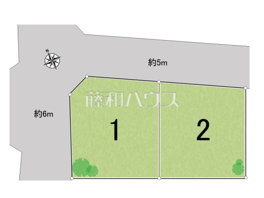 全体区画図　【練馬区大泉町３丁目】