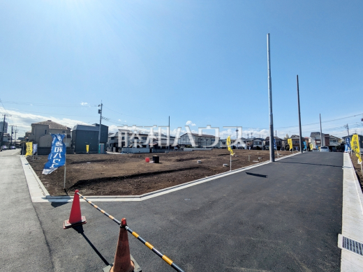 接道状況および現場風景　【調布市佐須町５丁目】