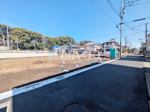 接道状況および現場風景　【調布市佐須町５丁目】