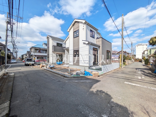 接道状況および現場風景　【立川市栄町２丁目】