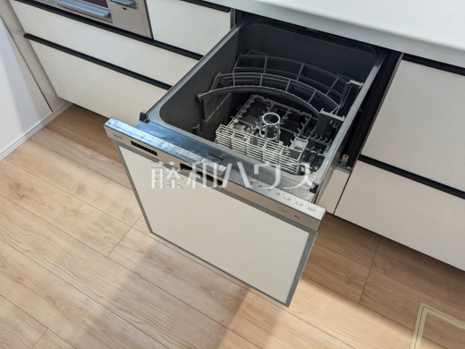 A号棟　食器洗浄乾燥機　【立川市栄町２丁目】　後片付けの救世主！ 食洗機付きシステムキッチン
