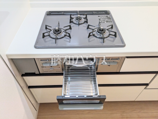 A号棟　キッチンコンロ・グリル　【立川市栄町２丁目】