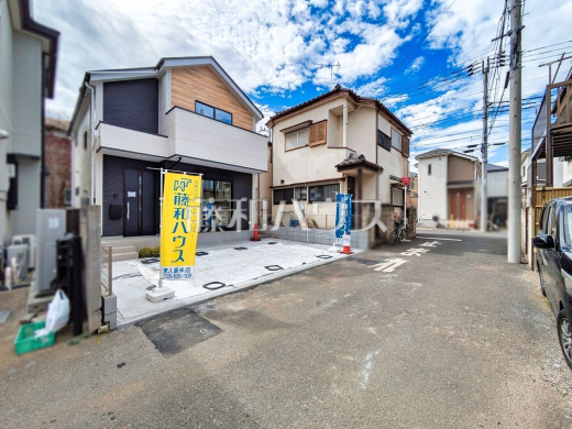 接道状況および現場風景　【東久留米市氷川台２丁目】
