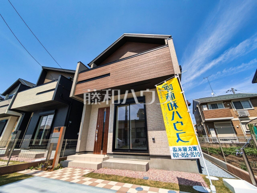5号棟　外観　【東久留米市小山５丁目】 物件の事、諸費用の事など、小さな疑問もお気軽にご連絡・ご相談下さい。 
