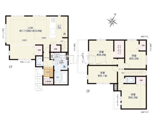 間取図　【練馬区東大泉６丁目】