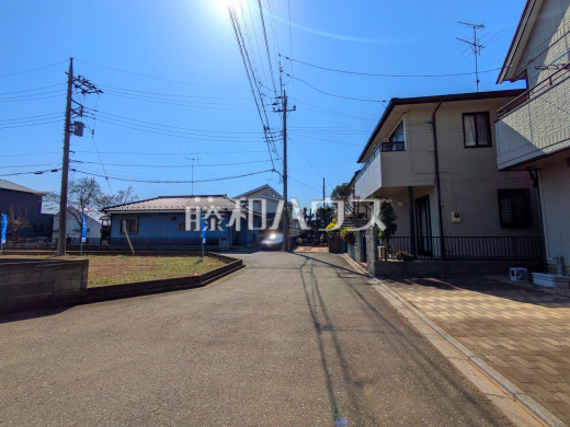 接道状況および現場風景　【和光市南１丁目】
