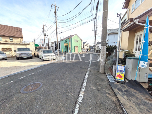 接道状況および現場風景　【小平市大沼町４丁目】