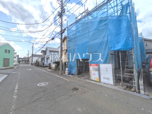 接道状況および現場風景　【小平市大沼町４丁目】