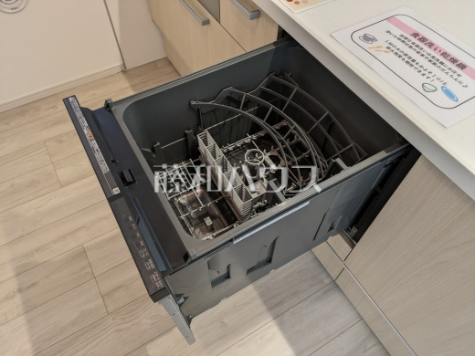 1号棟　食器洗浄乾燥機　【朝霞市幸町１丁目】　後片付けの救世主！ 食洗機付きシステムキッチン
