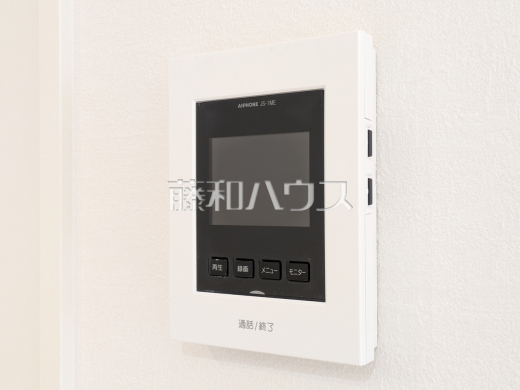2号棟　TVモニター付インターフォン　【朝霞市幸町１丁目】　防犯に役立つTVモニター付インターフォン
