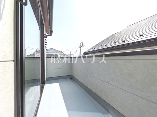 2号棟　バルコニー　【立川市砂川町７丁目】