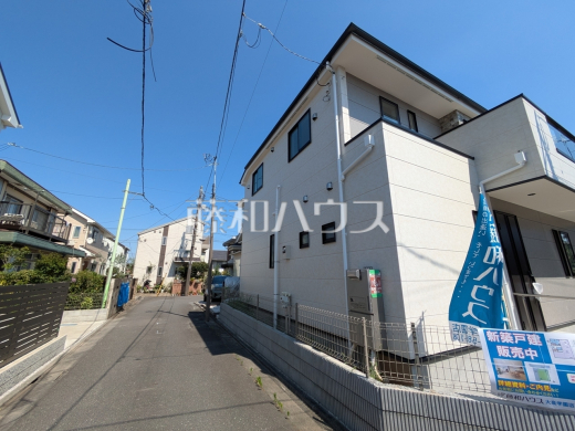 接道状況および現場風景　【練馬区土支田２丁目】