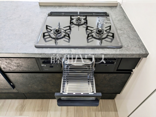 2号棟　キッチンコンロ・グリル　【国分寺市高木町１丁目】