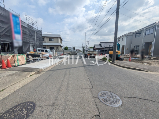 接道状況および現場風景　【春日井市如意申町２丁目】