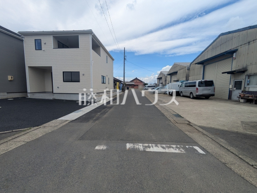 接道状況および現場風景　【春日井市如意申町２丁目】