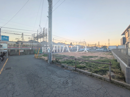 接道状況および現場風景　【府中市白糸台４丁目】